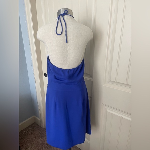 Banana Republic Blue Halter Dress - Picture 7 of 8